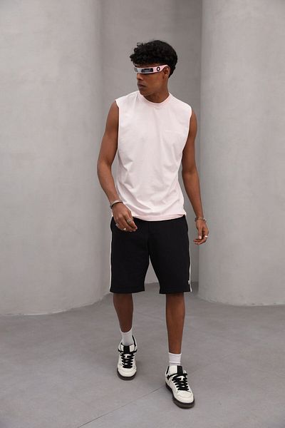 The Champ Clothing Relaxed Cut Offline Culture Sleeveless 100% Cotton T-Shirt Men