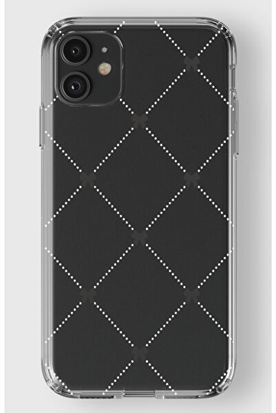 moonset Iphone 11 Uyumlu Kurdeleler Tasarımlı Baskılı Şeffaf Telefon Kılıfı
