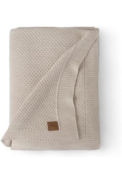 DERİK Htsp Soft Knit Blanket Oeko-Tex Certified, Breathable, Versatile for All Seasons