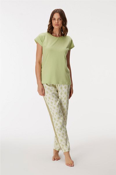 Anıl Anil Man11374 Women T-Shirt and Pants Suit
