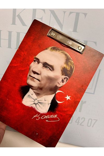 Bymiel Mustafa Kemal Atatürk Photo Secretary A4 (21 X 29.7 cm)