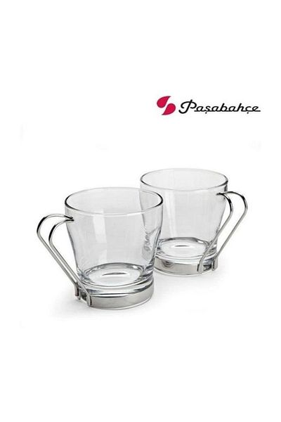 Paşabahçe 42665 كوب معدني بمقبض 210 سم مكعب 2 لتر