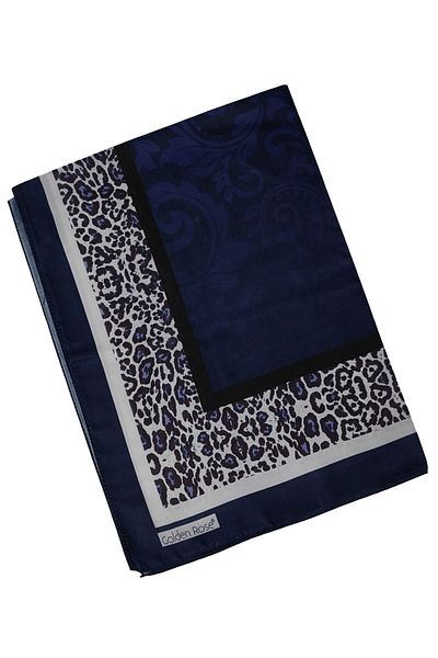 mim eşarp Ethnic σάλι Ecenur από μαλακό βαμβακερό λεοπάρ