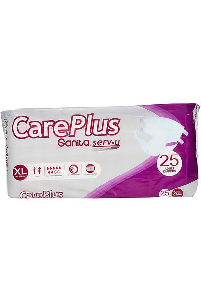 Sanita Care Plus Adult Diapers XL Size - 25 Diapers