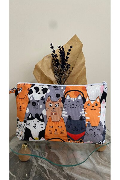 homecandleglow Cat Makeup Bag-Eco-Friendly