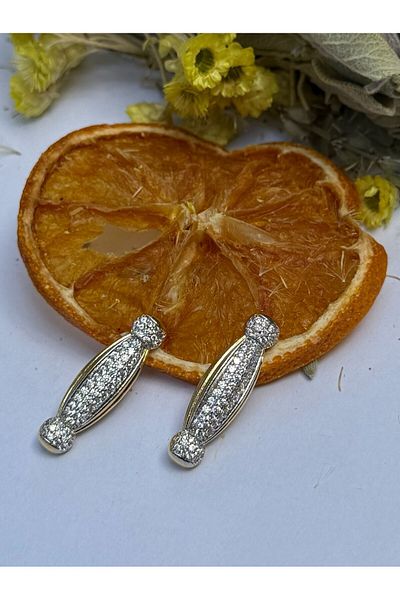 MyladyAccessoriess Special Series Zircon Stone Detailed Minimal Earrings