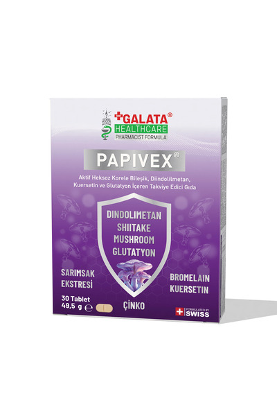 GHC Galata Healthcare Pharmacist Formula Galata Healthcare Papıvex 30 Tablet
