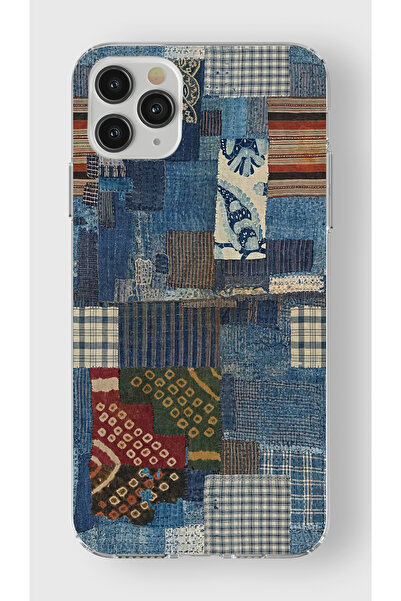 moonset Iphone 11 Pro Max Uyumlu Vintage Tasarımlı Baskılı Şeffaf Telefon Kılıfı