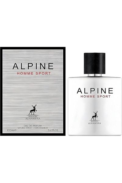 lattafa Alpine Homme Sport by Maison Alhambra for Men - 3.3 oz EDP Spray