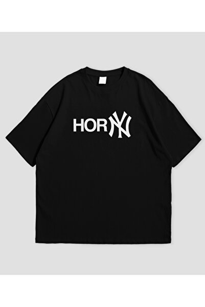 SVART WEAR Tricou oversize unisex conceput de Hor NY