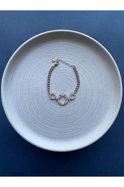Fulmin Exquisite Stone Embroidered Steel Bracelet