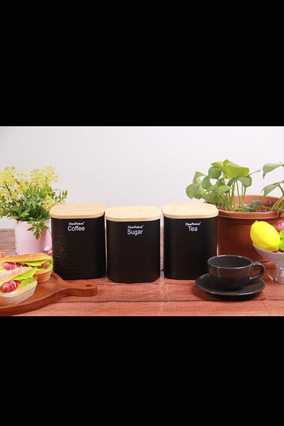 Generic برطمانات علب تخزين الشاي والقهوة والسكر