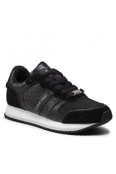 Calvin Klein Sneakers CALVIN KLEIN Retro Runner HW0HW00552 Ck Black BAX