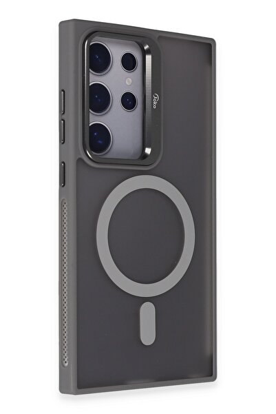 Bilişim Aksesuar Samsung Galaxy s25 Ultra Case Pro Lens Standlı Kılıf Lens Ma...