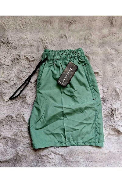 yenteks Ανδρικό μαγιό Water Green Basic Standard Size με τσέπες