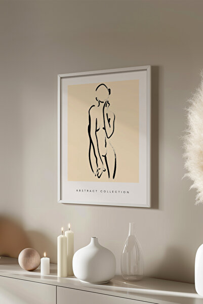 Basquiart Αφίσα της Σειράς Bohemian με λευκό πλαίσιο, Αριθμός Πίνακα: 92