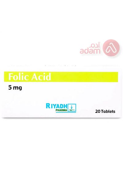 FOLIC ACID 5MG 20TAB