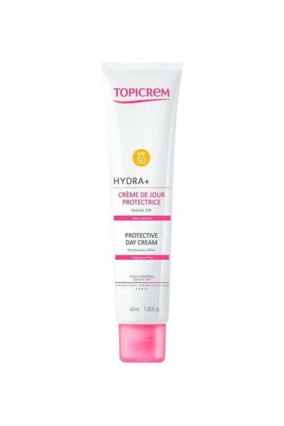 Topicrem Topicrem Hydra+ Protective Day Cream SPF 50+ for Sensitive Skin, Fragrance-Free 40ml