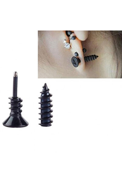 SIC MODA Cercei Surub Inox 3882