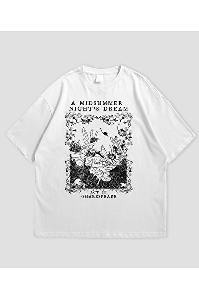 SVART WEAR Visul unei nopți de vară - Tricou oversize unisex conceput de Will...