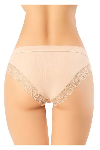 Tezzgelsin Жіночі трусики-бікіні з 3-шарової модальної тканини з мереживними деталями