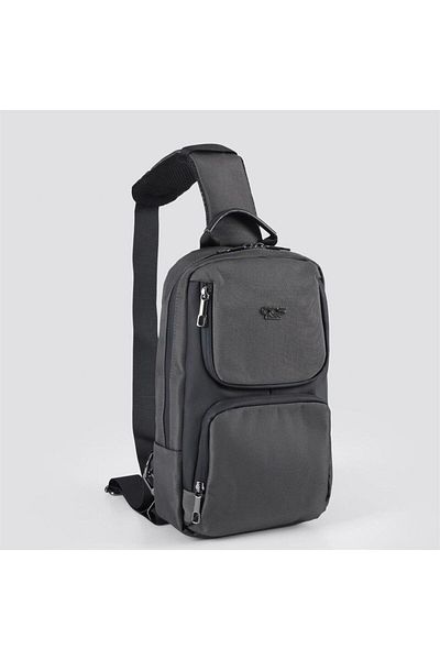 Cantayurdu Ççs 51489 Bodybag Crossbody Τσάντα με ιμάντα ώμου Γκρι
