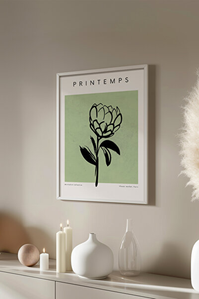 Basquiart Poster cu ramă albă din seria Bohemian, Nr. tablou: 62