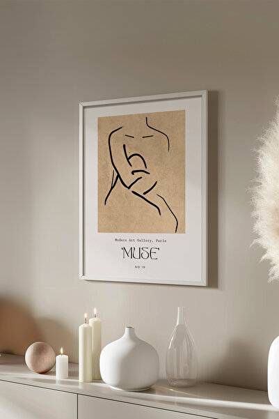 Basquiart Αφίσα της Σειράς Bohemian με λευκό πλαίσιο, Αριθμός Πίνακα: 83