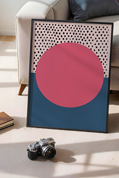 Basquiart Poster din seria Bauhaus cu ramă neagră, numărul picturii: 74