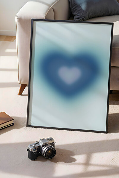 Basquiart Poster cu ramă neagră din seria Aura, numărul tabloului: 96