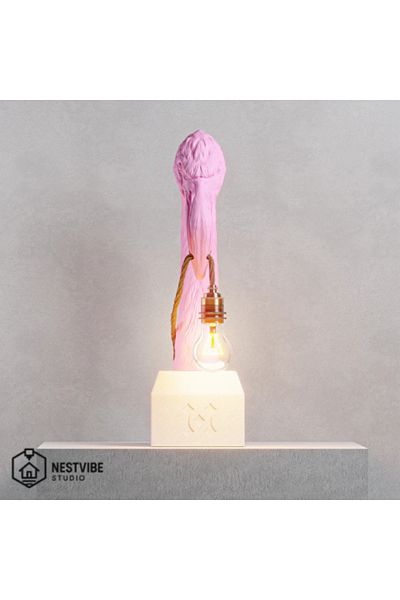 DREAM MODE Stylish Table Lamp with Flamingo Head Design Nestvibe Studio Special Series