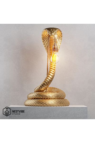 DREAM MODE Stylish Table Lamp Nestvibe Special Series with Cobra Design