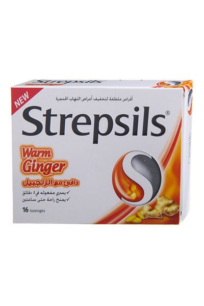 STREPSİLS STREPSILS WARM GINGER 16LOZENGES