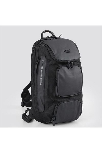 Cantayurdu Ççs 51461 Single Shoulder Strap Backpack and Chest Bag Black