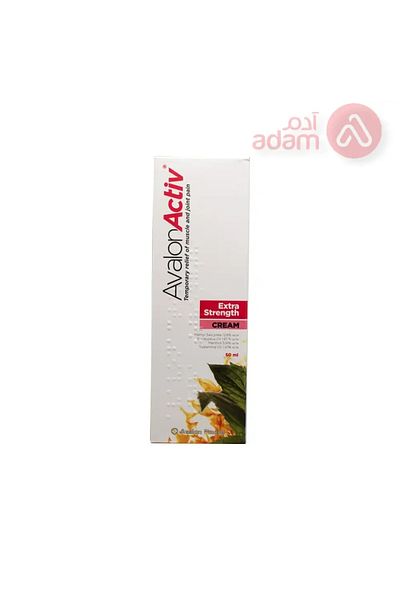 AVALON AV ACTIV EXTRA STRENGTH CREAM 50 ML