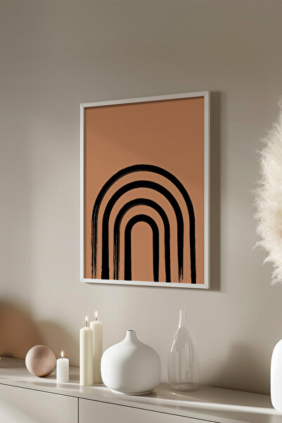 Basquiart Poster cu ramă albă din seria Bohemian, Nr. pictură: 139