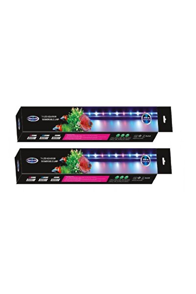 Aqua Master Akvaryum 30 Cm Aqua Master Led Lamba( Pembe - Beyaz ) 3 W