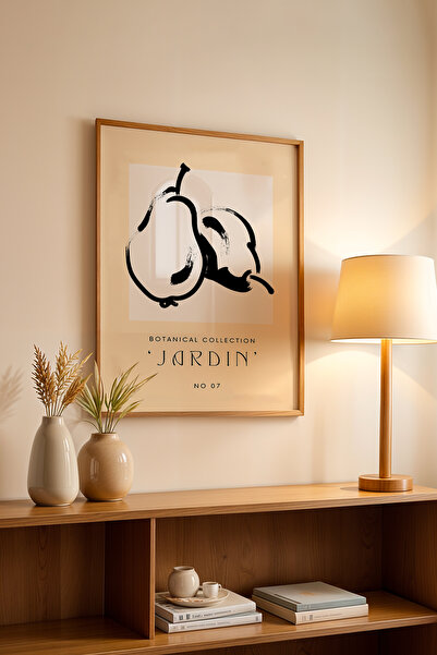 Basquiart Poster din seria Bohemian cu ramă din lemn, Tablou nr:118