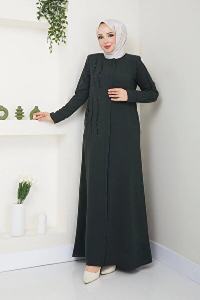 Neva Style Large Size Ferace with Stone Detail