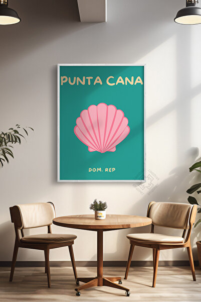 Basquiart Αφίσα της σειράς City με λευκό πλαίσιο, Διακοσμητικός πίνακας τοίχο...