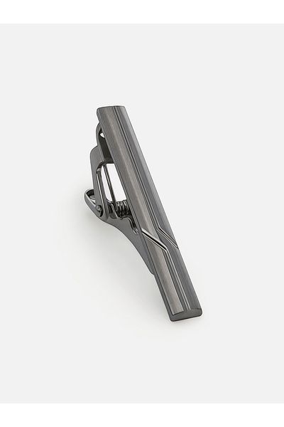 Milleniva Slim Striped Tie Clip