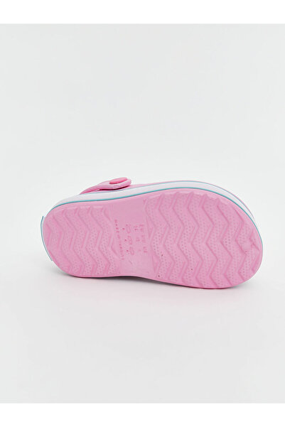 LC Waikiki LCW STEPS Pembe Baskılı Tabanı Işıklı Kız Bebek Plaj Sandaleti T T