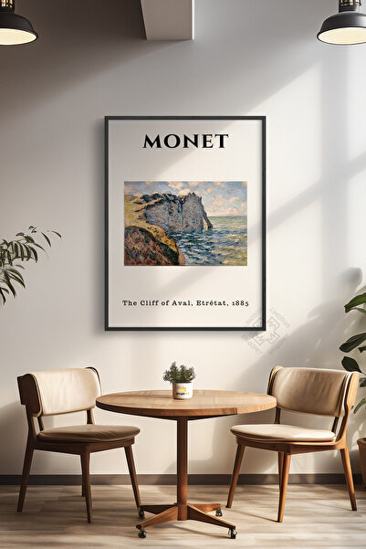 Basquiart Αφίσα της σειράς Claude Monet με μαύρο πλαίσιο, διακοσμητικό τοίχου...