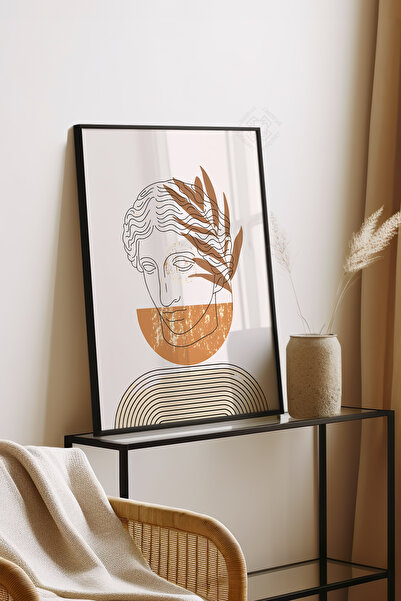 Basquiart Poster din seria Bohemian cu ramă neagră, numărul tabloului: 31