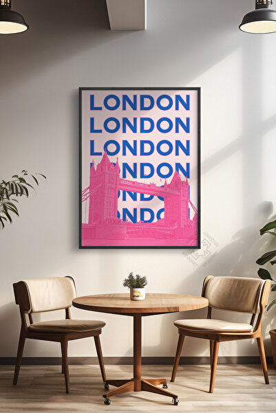 Basquiart Poster din seria City cu ramă neagră, decor de perete nr:71