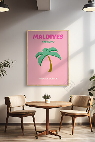 Basquiart Poster cu ramă din lemn din seria City, decor de perete pictat Nr.:18