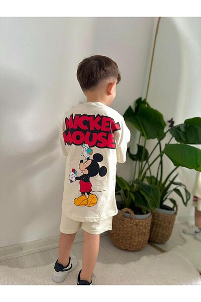 JELİBOOM Organic 100% Cotton Children's Shorts Set