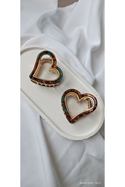 ARİ TAKI Metal heart buckle