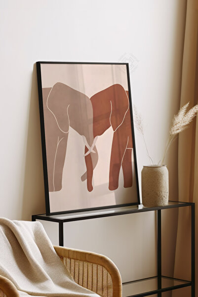 Basquiart Poster din seria Bohemian cu ramă neagră, Nr. tablou: 33