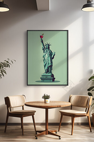 Basquiart Poster cu ramă neagră din seria Cocktail, tablou, cafenea, restaura...